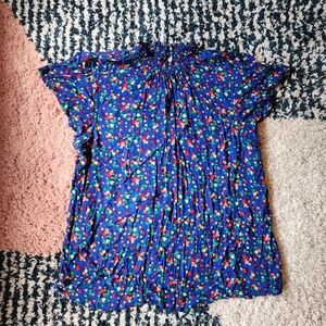 Modcloth Apple Picking Flutter Shirt